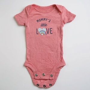 Carter's Pink Bodysuit - Mommy's Little Love